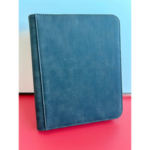 Tcg Accessories: Top Loader Zip Binder 4 Pocket - SUEDE (3 Colors)