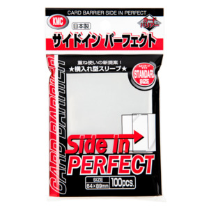 Tcg Accessories: KMC Side-In Perfect Fit Standard Size Sleeves (100 Pack, Clear)