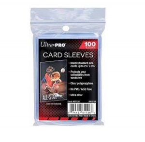 Card Protection: Ultra Pro Soft Card Sleeves 2-5/8″ X 3-5/8″, Ultra Clear