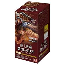 One Piece Japanese Booster Box And Packs: JPN ONE PIECE CARD GAME [OP-2] - Paramount War Booster Box