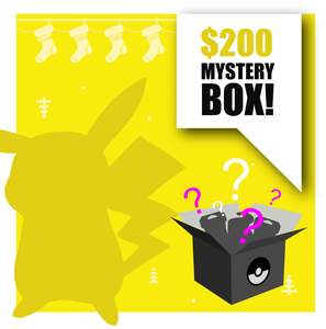 Mystery Box And Packs: Cardtopia Pokemon $200 Mystery Box