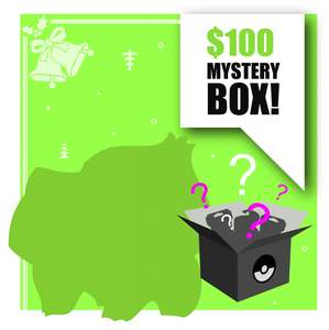 Mystery Box And Packs: Cardtopia Pokemon $100 Mystery Box