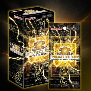New Arrivals: YUGIOH - LIMIT OVER COLLECTION – THE HEROES BOOSTER PACK ( Japanese)