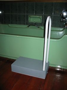 Products: Bath Step with Support Rail