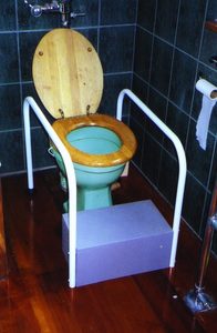 Bathroom Safety: Custom Toilet Steps
