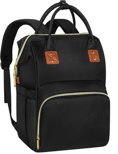 Products: Black Diaper Backpack – Caribelle NZ