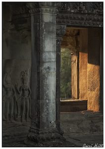 Angkor Wat Sunlight, Cambodia