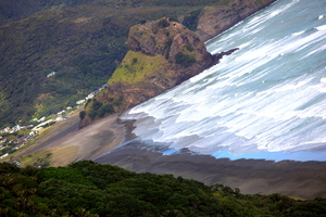 Landscape: Looking Down on Anawhata Peninsular