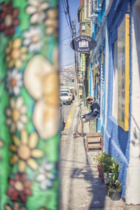Valporaiso 6, Street Scene, Chile