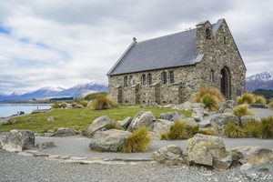 Landscape: Church of the Good Shepherd, Lake Tekapo