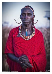 Maasai: Maasai Warrior, Amboselli, Kenya