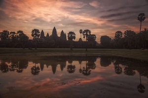Landscape: Angkor Wat at Dawn 3, Cambodia