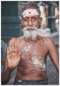 Abhaya Mudra, Pondicherry, India