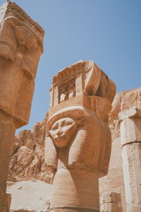Recently Added: Hathor Column, Mortuary Temple of Hatshepsut. Luxor