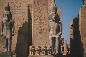 Luxor Temple Entrance. Luxor