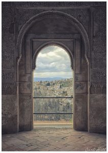 Alhambra Arch, Granada, Spain