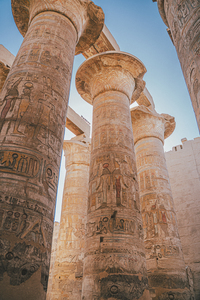 Columns, Karnak Temple. Luxor