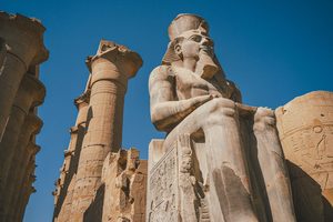 Seated Ramesses II, Luxor Temple