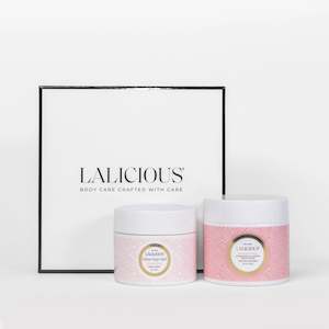 Lalicious: Lalicious Winter Repair Duo Sugar Kiss Body Scrub + Velour Body Melt