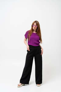 Pants: Linen Bellbird Pant
