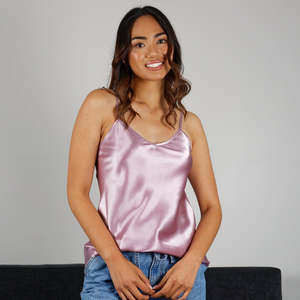 Silk Camisole top - Periwinkle