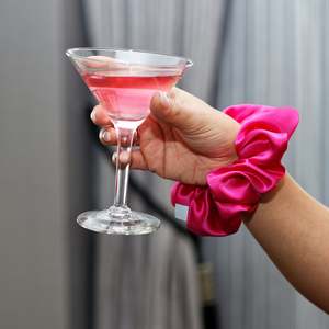 Silk Scrunchie Fuchsia