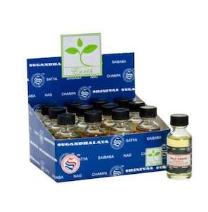 Satya Oils- Palo Santo Display Box of 12 – Carolina Trading