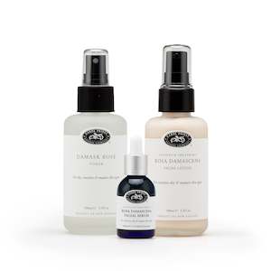 Products: Rosa Damascena Skincare Trio