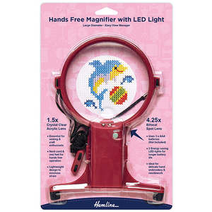 Patchwork Quilting: LED Hands Free Magnifier