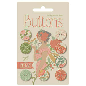 Patchwork Quilting: Buttons - By Tilda Fabrics - Songbird