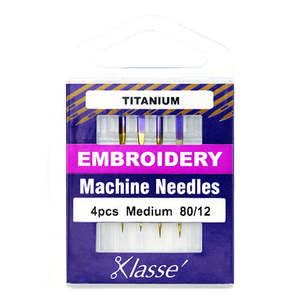 Accessories: Klasse Machine Needles - Embroidery