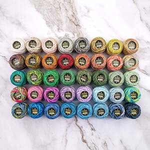 Accessories: Wonderfil - Eleganza 8wt Variegated