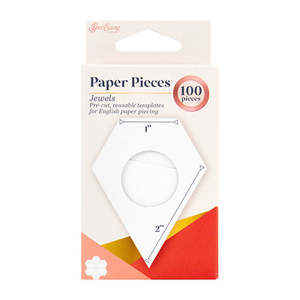 English Paper Piecing: Paper Piecing - Jewels