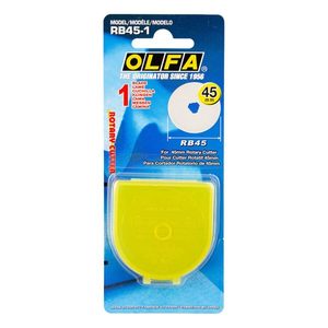 OLFA - 45mm REPLACEMENT BLADE STRAIGHT 1PC RB45-1
