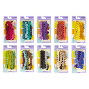 Embroidery: Sue Spargo - Pre-cut Circles Wool Applique Packs