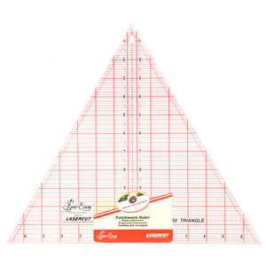 SewEasy Patchworking Ruler - Triangle 12" x 13.875" - 60 Deg.