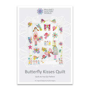 Quilt As You Go - Butterfly Kisses Quilt Pattern