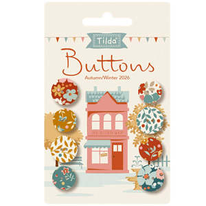 Buttons - By Tilda Fabrics - Village Life - Preorder Now, Shipping September