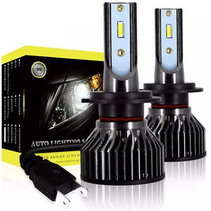 H7 Headlight LED kit with Fan Cooling System - 10000lms