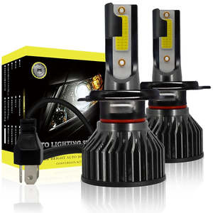 H4 Hb2 9003: H4/HB2/9003 Headlight LED kit with Fan Cooling System - 8000lms