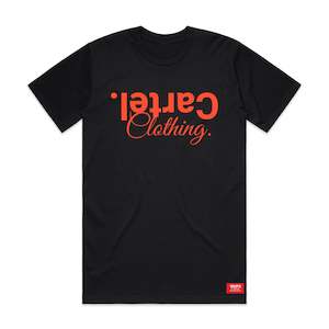 Products: Classic Tee Black  - Burnt Orange