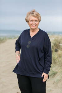 Products: Boxy V Neck Top