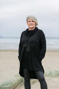 Hooded Top with Pockets