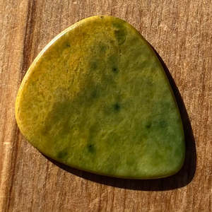 Marsden Flower Pounamu Guitar Pick