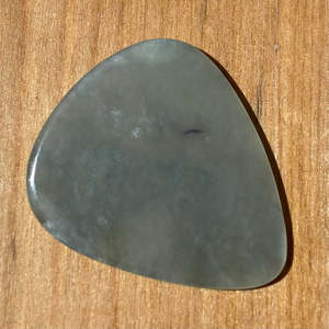 Other Carvings: Inanga Pounamu Guitar Pick