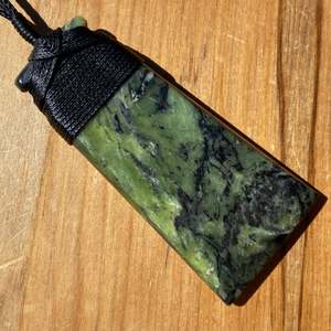 Douglas Creek Pounamu Toki Pendant