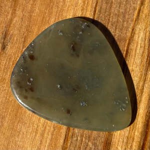 Kawakawa Pounamu Guitar Pick
