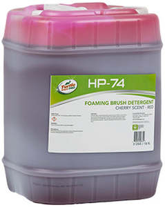HP 74 - Turtle Wax® Pro High Foaming Brush Detergent (Red)