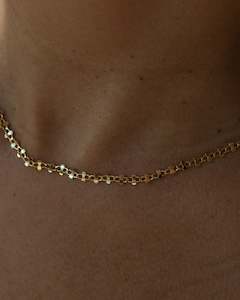 Arista Gold Necklace