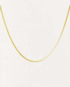 Necklace: Sage Gold Necklace